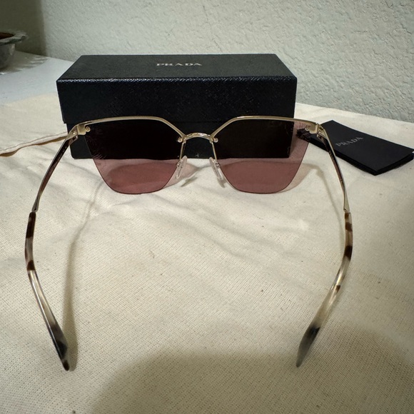 Prada Mirr Laser Flower Cat Eye Sunglasses - Picture 8 of 8